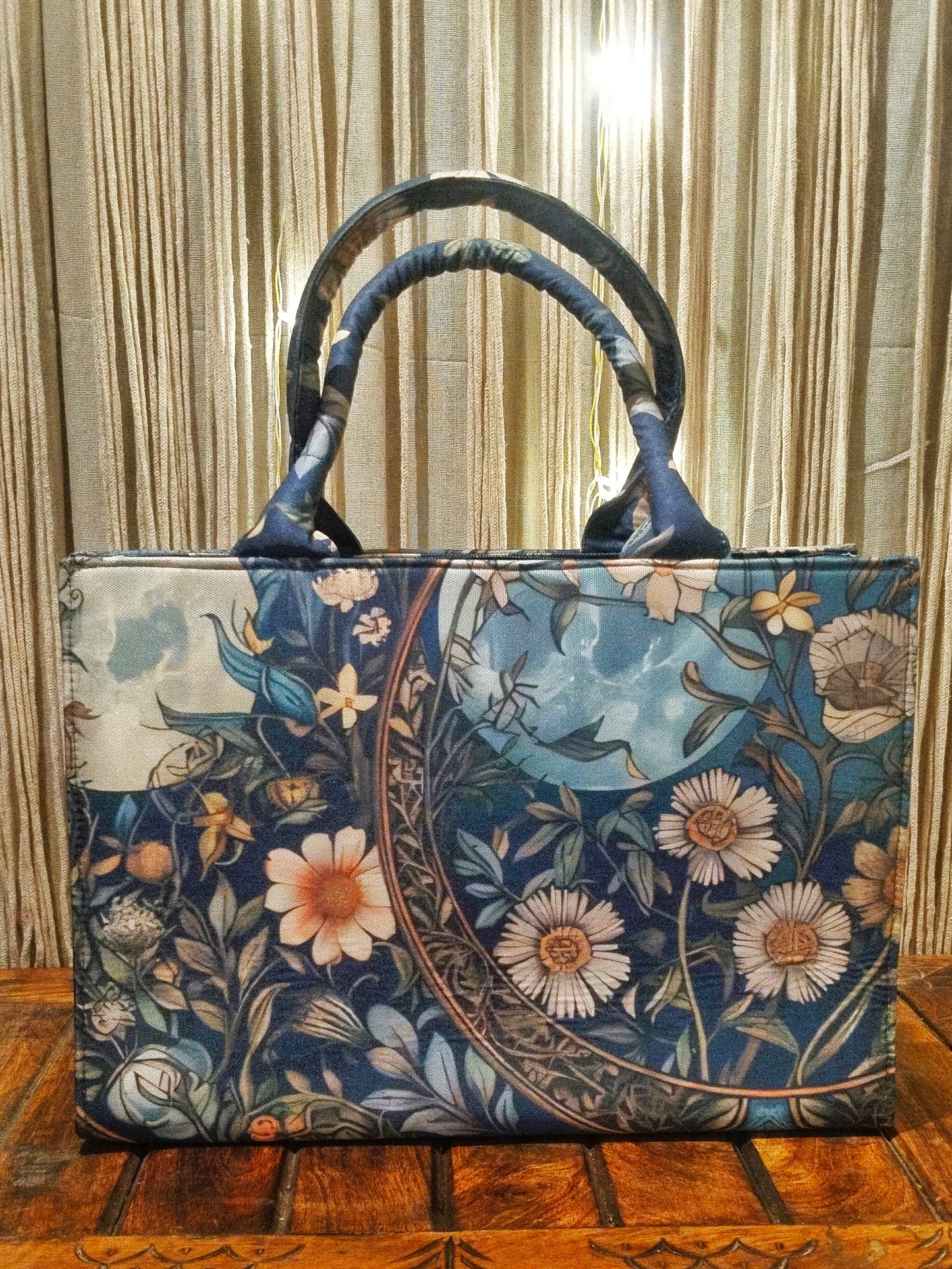 Raatrani Laptop Bag – Sustainable Handmade Cotton Laptop Tote (15.6”)