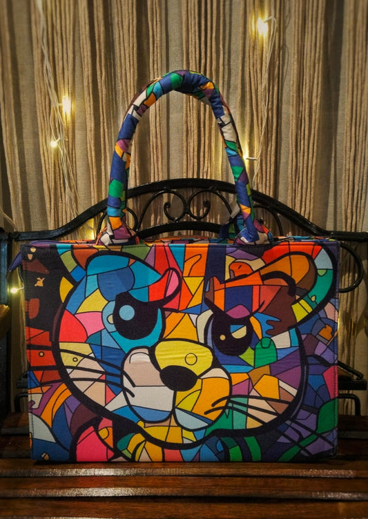 Nakhra |  Colorful Bear Aesthetic Laptop Bag