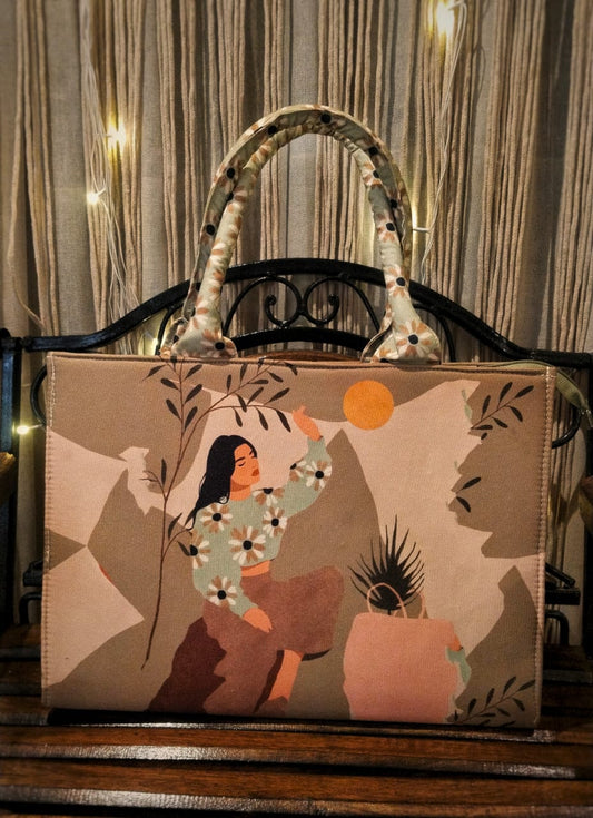 Noorani | Boho Laptop Tote for Women